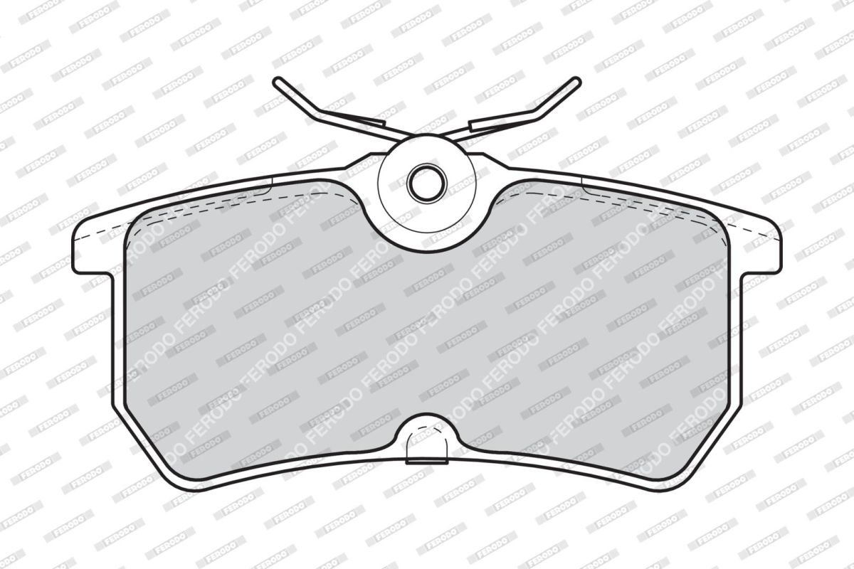 Колодки гальмівні дискові FORD FOCUS I TURNIER (DNW) 1.6 1999.02-2007.12 FERODO (FDB1319) Ferodo фото 5