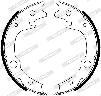 Колодки гальмівні барабанні TOYOTA COROLLA ЛІФТБЕК (_E12_) 1.6 2000.08-2008.12 FERODO (FSB4014) Ferodo фото 5