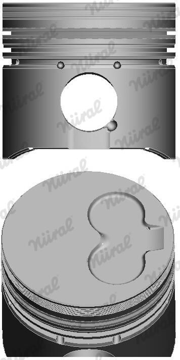 Поршень VAG 80.0 1.9TD AAZ/ABL NURAL (87-990107-10) Nural фото 5