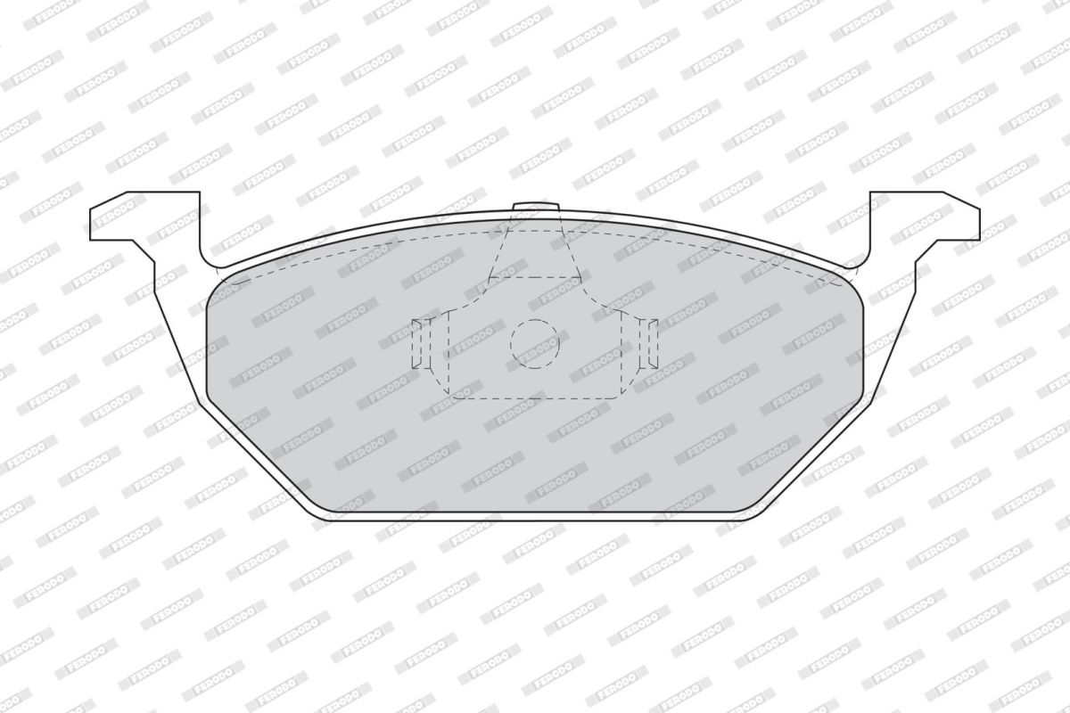 Колодки гальмівні дискові VW POLO IV ЛІФТБЕК (9A4, 9A2, 9N2, 9A6) 1.4 2002.09- FERODO (FDB1094) Ferodo фото 5