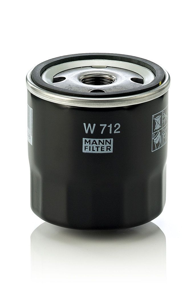 Фільтр масляний Opel Kadett/Ascona/Rekord 1.0-2.4i 62-00 (бензин) Mann Filter фото 12