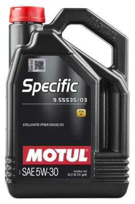 Моторна олива SPECIFIC (5L) 5W30 , ACEA C3, PSA B71 2297, STELLANTIS FPW 9.55535/03 фото 3