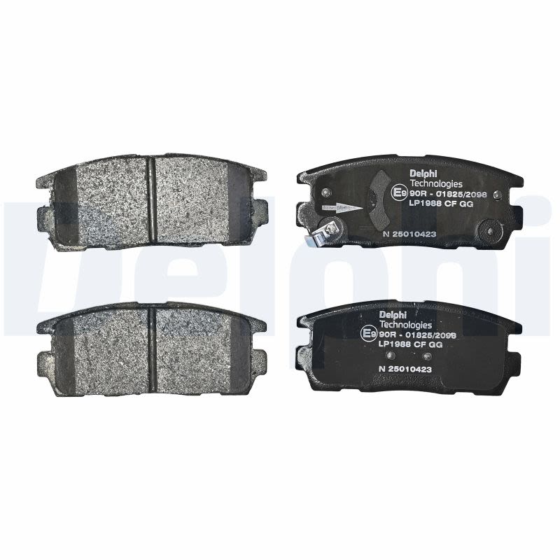 Комплект гальмівних колодок задн , CHEVROLET CAPTIVA, EQUINOX, HYUNDAI TERRACAN, OPEL ANTARA A, PONTIAC TORRENT 2.0D-3.4 11.01- фото 3