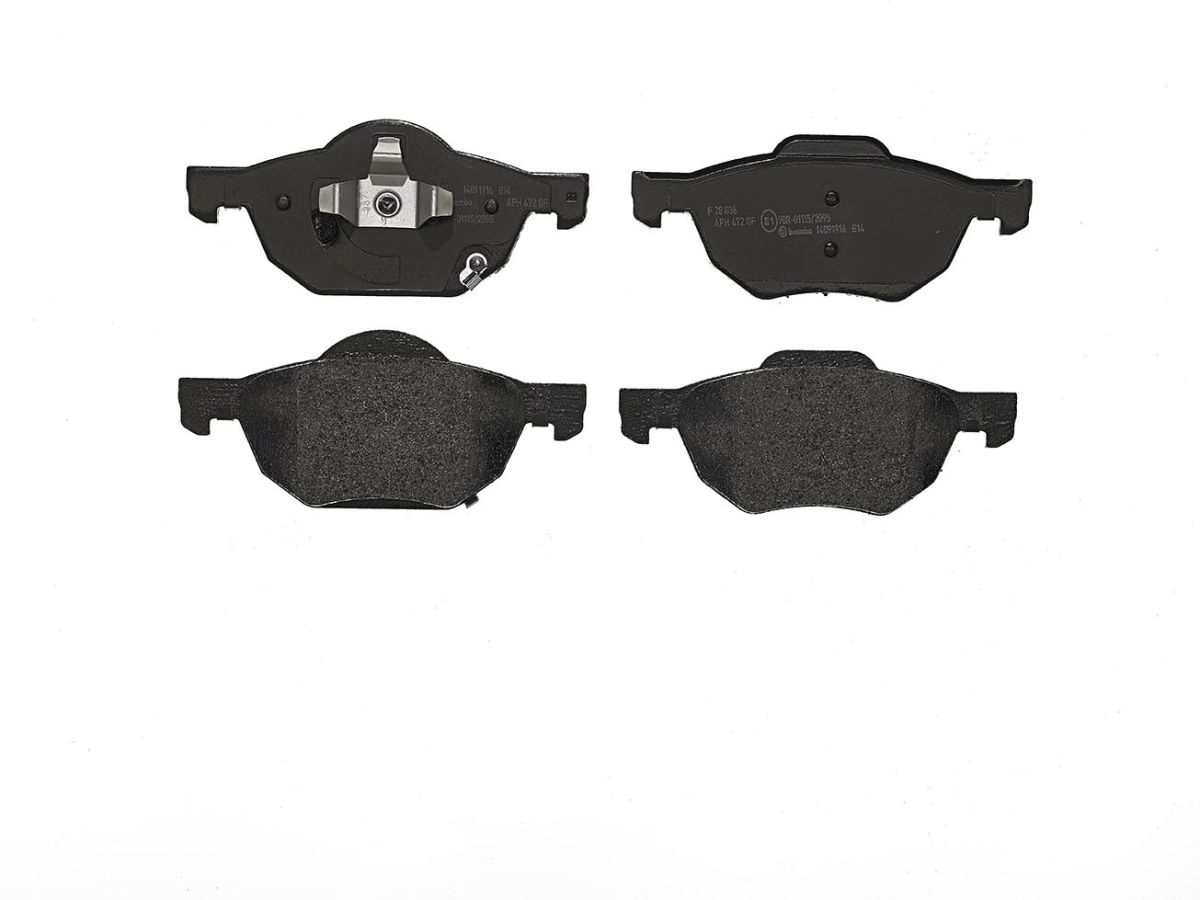 Колодки гальмівні дискові HONDA ACCORD VII (CL, CN) 2.4 2003.01-2012.09 BREMBO (P28036) BREMBO фото 3