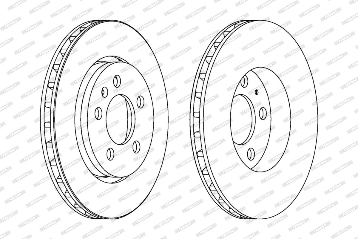 Комплект гальмівних дисків (2 шт) задн лів/прав AUDI A3, TT, SEAT LEON, TOLEDO II, SKODA OCTAVIA I, OCTAVIA II, VW BORA, BORA I, GOLF IV, NEW BEETLE 1.6-3.2 08.97-12.13 фото 3