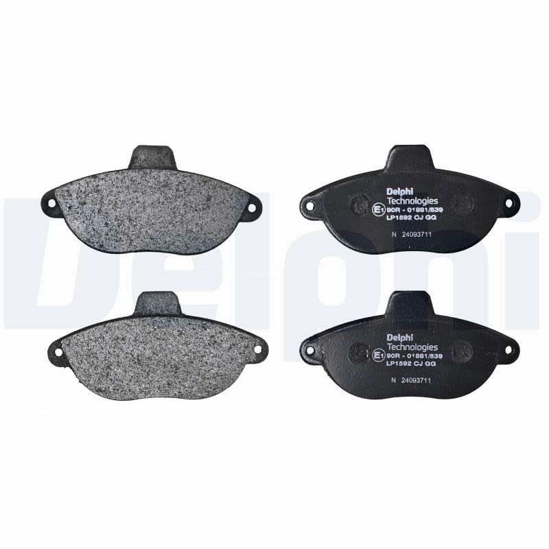 Комплект гальмівних колодок передн , CITROEN EVASION, JUMPY I, FIAT SCUDO, ULYSSE, PEUGEOT 806, EXPERT 1.6-2.1D 06.94-12.06 фото 2
