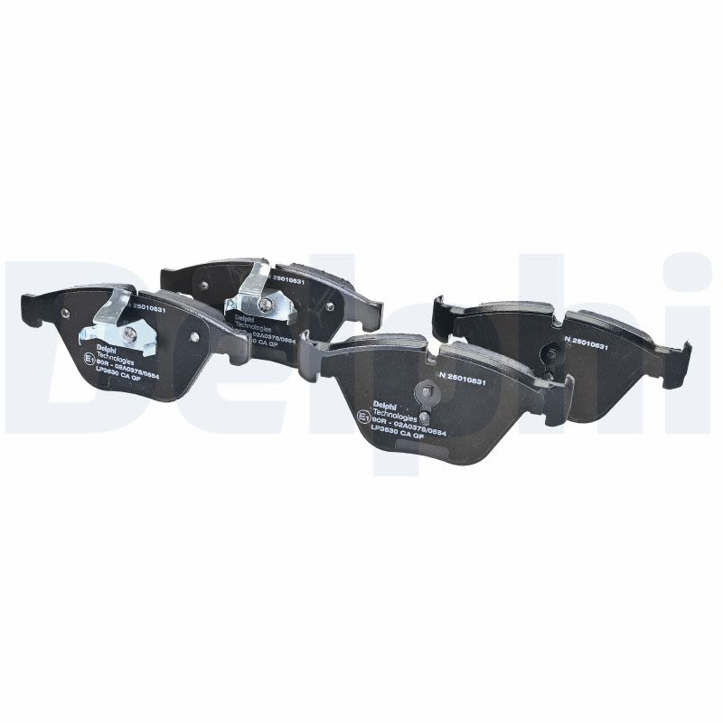 Комплект гальмівних колодок передн , BMW 1 (E82), 3 (E90), 3 (E91), 3 (E92), 3 (E93), 5 (E60), 5 (E61), 6 (E63), 6 (E64), 7 (E65, E66, E67), X1 (E84), Z4 (E89) 2.0-6.0 07.01-08.16 фото 2
