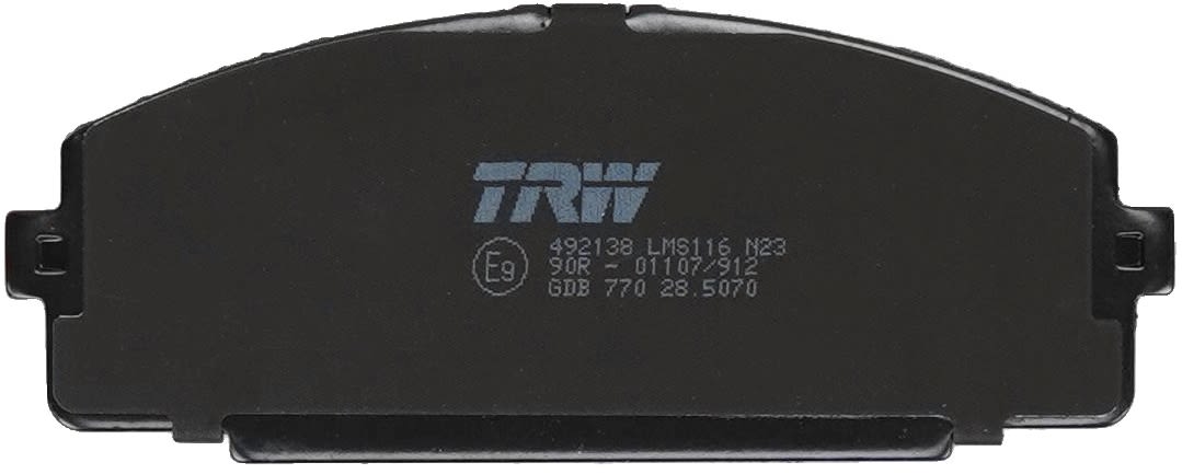 Комплект гальмівних колодок передн , LEXUS ES, TOYOTA DYNA, DYNA 100, DYNA 200, DYNA 400, GRANVIA, HIACE III, HIACE IV, HIACE V, HILUX V, HILUX VI, TOYOACE 2.0-4.1D 12.82- фото 6