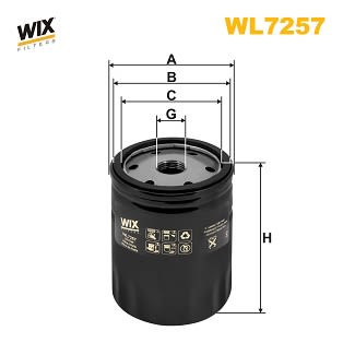Фільтр масляний VW Caddy II 1.4/1.6i / Golf IV/V/Seat WIX Filters фото 7