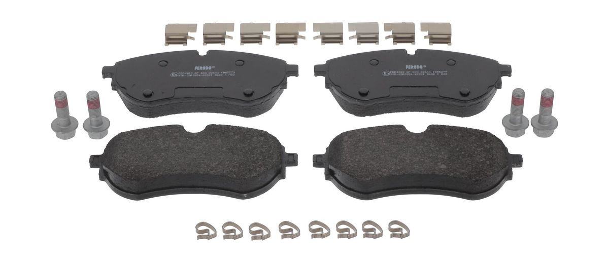 Колодки гальмівні дискові (комплект 4 шт) VW AMAROK (2HA, 2HB, S1B, S6B, S7A, S7B) 3.0 2010.09-2022.05 FERODO (FDB5279) Ferodo фото 4