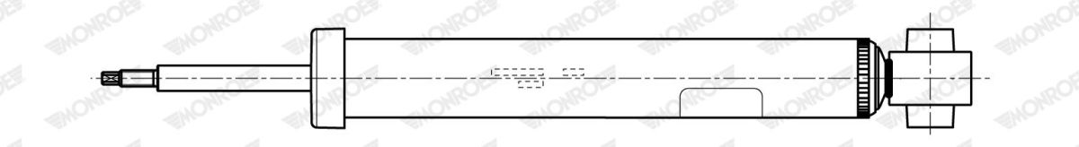 Амортизатор газомасляний OPEL CORSA F (P2JO) 19>, PEUGEOT 208 II (UB_, UP_, UW_, UJ_) 19> MONROE (G1440) Monroe фото 4