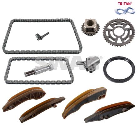 Кількість привода газорозподільного механізму (Swag) BMW X5 (F15, F85) SDRIVE 25 D 2013.12 — 2018.07 (20102040) Swag фото 5