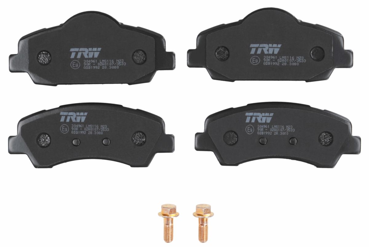 Комплект гальмівних колодок передн , CITROEN C-ELYSEE, C4 CACTUS, PEUGEOT 301, 308, 308 II 1.2-2.0D 11.12- фото 3