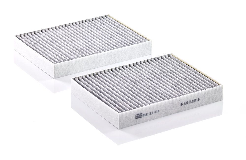 Фільтр салону BMW 5 (G30)/7(G11/G12) 15- (вугільний) (к-кт 2 шт.) Mann Filter фото 8