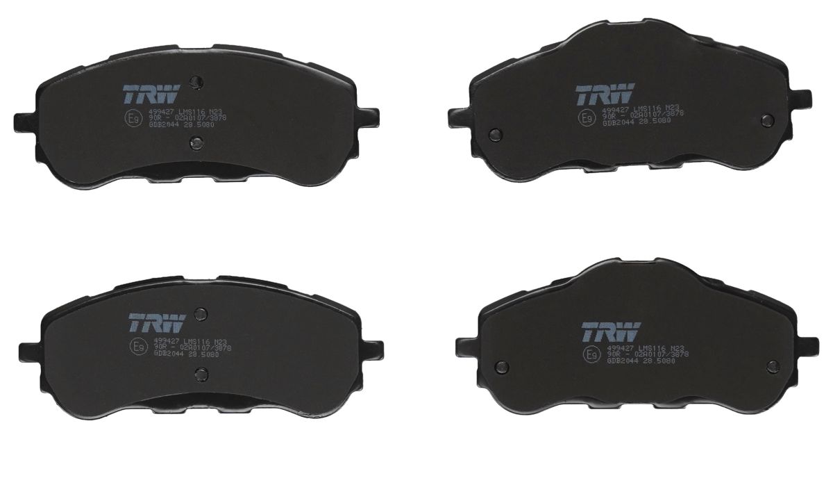 Комплект гальмівних колодок передн , CITROEN BERLINGO, OPEL ASTRA L, COMBO, PEUGEOT 308, 308 II, 308 III, PARTNER, RIFTER, TOYOTA PROACE CITY 1.2-Electric 09.13- фото 4
