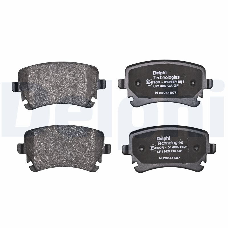 Комплект гальмівних колодок задн , AUDI A4 B6, A4 B7, A6 ALLROAD C6, A6 C5, A6 C6, A8 D3, BENTLEY CONTINENTAL, CONTINENTAL FLYING SPUR, FLYING SPUR, VW CALIFORNIA T5 CAMPER 1.9D-6.0ALK 07.02- фото 3