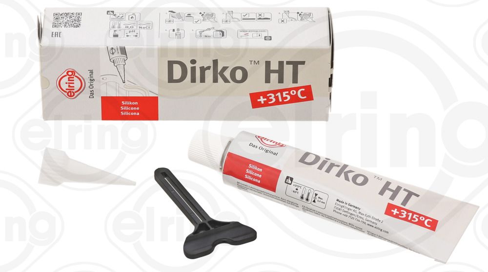 Герметик Dirko HT (-60°C +315°C) 70мл (бежевий) ELRING фото 8