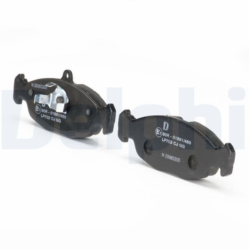 Комплект гальмівних колодок передн , CHEVROLET CORSA, LANOS, TIGRA, DAEWOO CIELO, LANOS, LEMANS, NEXIA, JAGUAR XJ, OPEL ASTRA F, ASTRA F CLASSIC, COMBO, CORSA A, CORSA A TR 1.0-4.0 09.82- фото 2