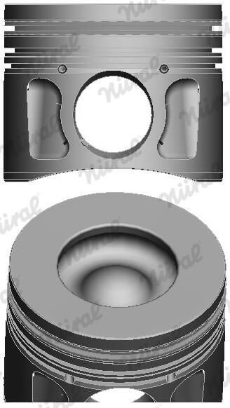 Поршень FORD/PSA 86.0 PGFA/PGFB/QJBA/QJBB/QVFA/QWFA/4HU NURAL (87-427700-10) Nural фото 4