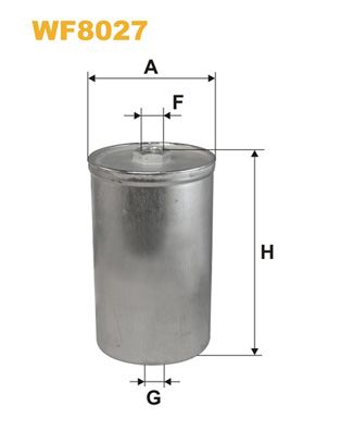 Паливний фільтр VOLVO 240, 340-360, 740, 760, 780, 940, 940 II, 960, 960 II, S90 I, V90 I, BENTLEY BROOKLANDS, CONTINENTAL, CORNICHE, EIGHT, T2 SERIES, TURBO R 1.1-6.75 03.71-04.13