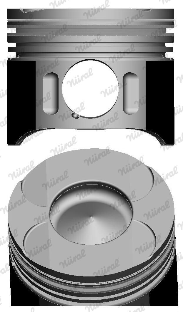 Поршень 88,5 (+0,5) MERCEDES C (CL203), C (W203), C T-MODEL (S203), CLK (C209), E (VF210), E (W210), E T-MODEL (S210), G (W461), G (W463), M (W163), SPRINTER 2-T (B901, B902) 2.1D-3.2D 06.98-05.09 фото 2