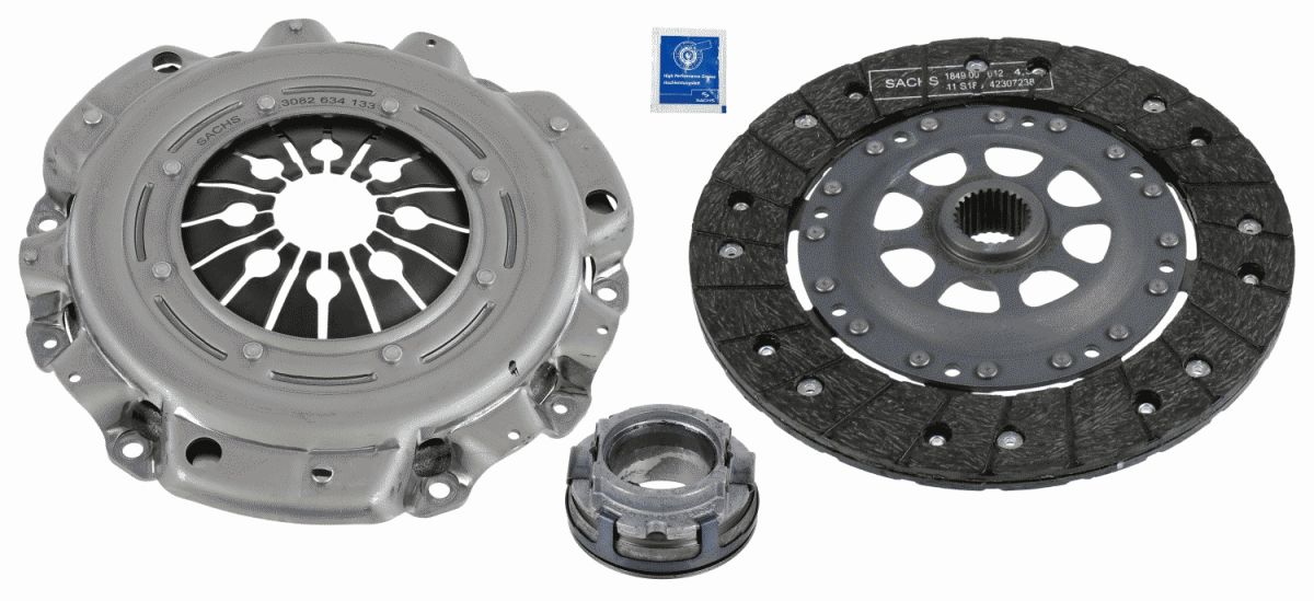 Комплект зчеплення MERCEDES: SPRINTER (95>) 2.3D, 2.3I, 2.9D, V CLASS (638/2) 2.0, 2 SACHS (3000 726 001) SACHS фото 5