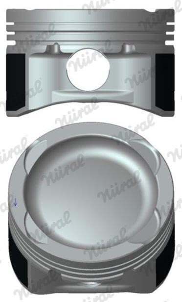 Поршень FIAT 72.4 M671AA.14.Z/843A1.000/192B2.000/169A3/843A1/198A4 NURAL (87-433206-00) Nural фото 4