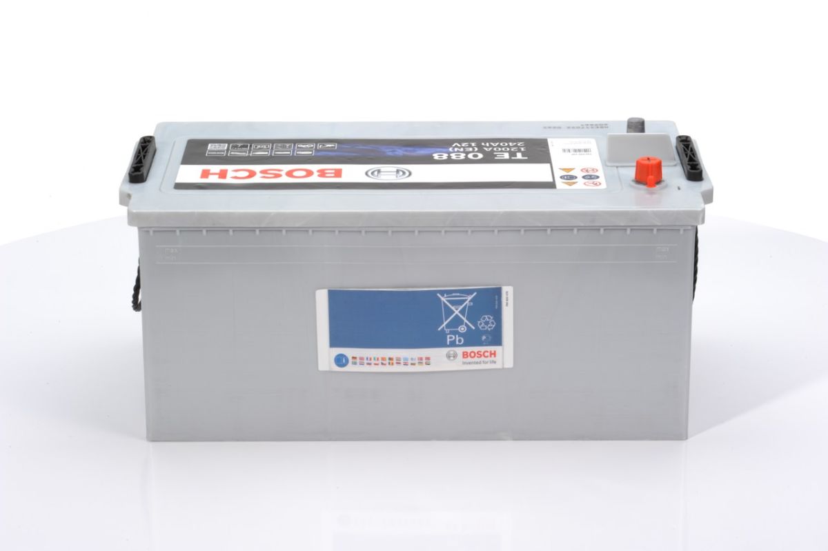 Акумуляторна батарея 240A АКБ BOSCH EFB TE ЛІВ [+] 12V 240AH 1200A 518*276*242 (0 092 TE0 888) Bosch фото 7