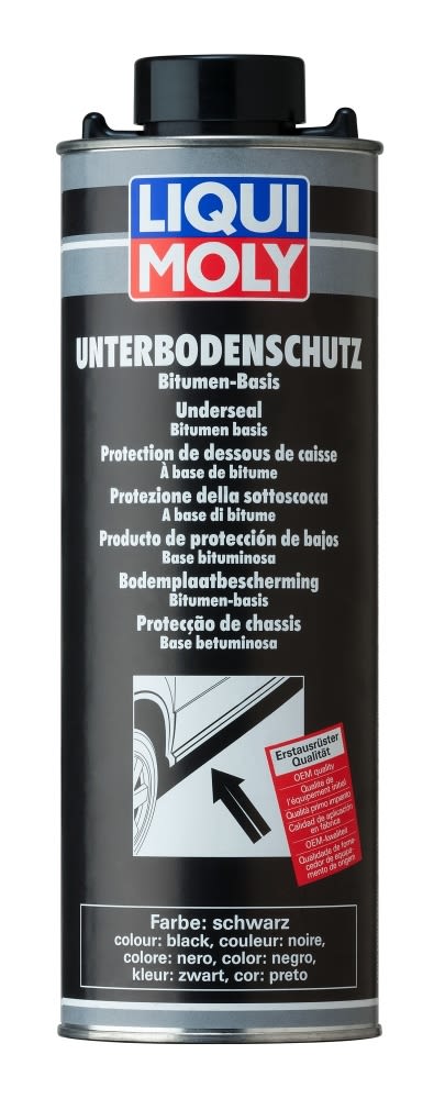 Засіб Unterboden-Schutz Bitumen schwarz 1л АНТИКОР ДЛЯ ДНИЩА КУЗОВА БІТУМ/СМОЛА (ЧОРНИЙ) UNTERBODENSCHUTZ BI LIQUI MOLY (6112) Liqui Moly фото 3