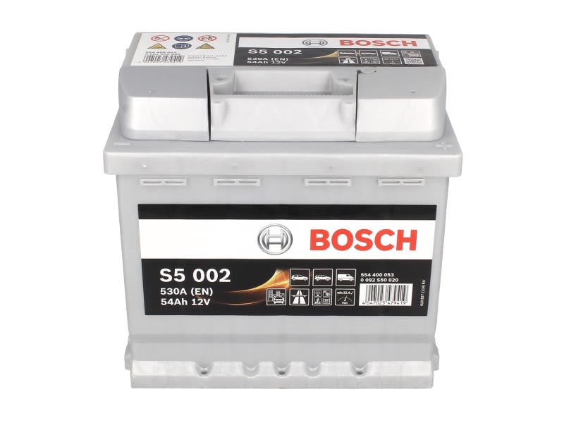Акумуляторна батарея 54Ah/530A (207x175x190/+R/B13) Bosch фото 11