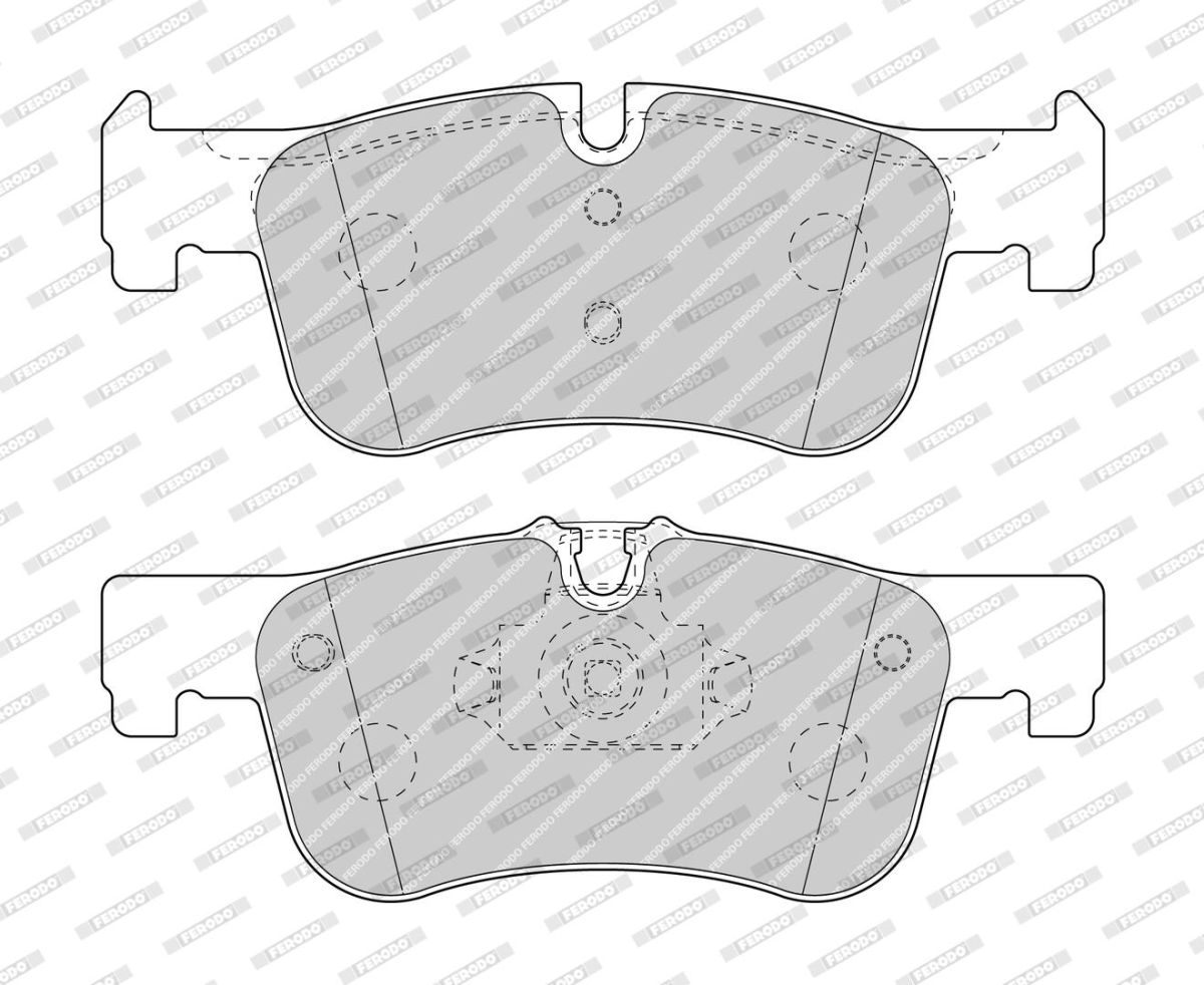 Комплект гальмівних колодок передн , BMW 1 (F20), 1 (F21), 2 (F22, F87), 2 (F23) 1.5-2.0D 07.11-06.21 фото 3