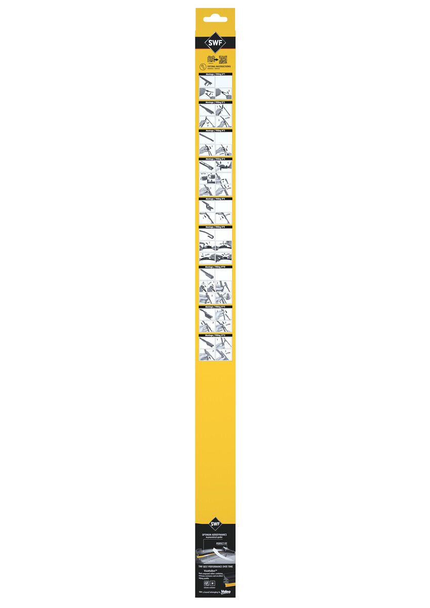Щітка склоочисника К-Т БАСКАРКАСНИЙ VISIOFLEX (730+730) SWF (119445) SWF фото 9
