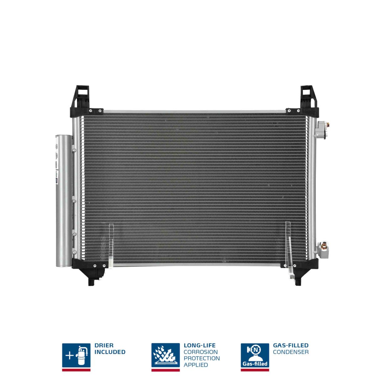 Конденсер кондиціонера TOYOTA YARIS (10-) 1.0 I 16V (+) NISSENS (940270) Nissens фото 3