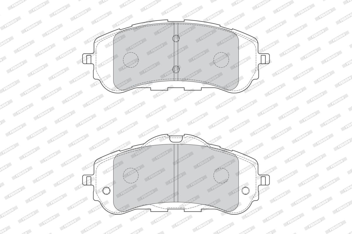 Комплект гальмівних колодок передн , MERCEDES CLS (C218), CITROEN BERLINGO, OPEL ASTRA L, COMBO, PEUGEOT 308, 308 I, 308 II, 308 III, PARTNER, RIFTER 1.2-Electric 01.11- фото 3