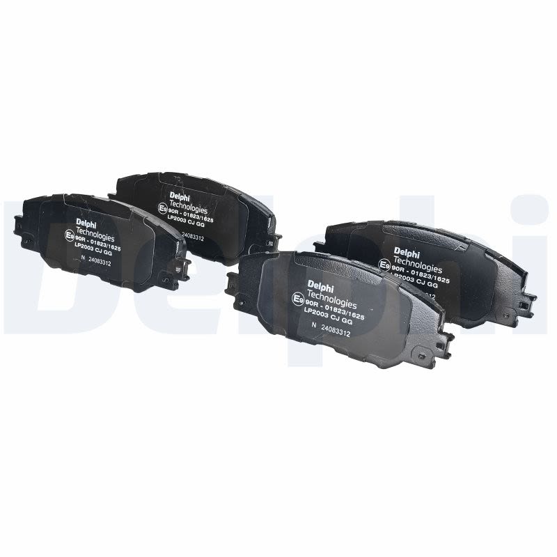 Комплект гальмівних колодок передн , LEXUS HS, TOYOTA AURIS, COROLLA, MARK X ZIO I, MATRIX, MIRAI, NOAH/VOXY, PRIUS PLUS, RAV 4 III, RAV 4 IV, URBAN CRUISER, VERSO S 1.33-Electric 11.05- фото 3