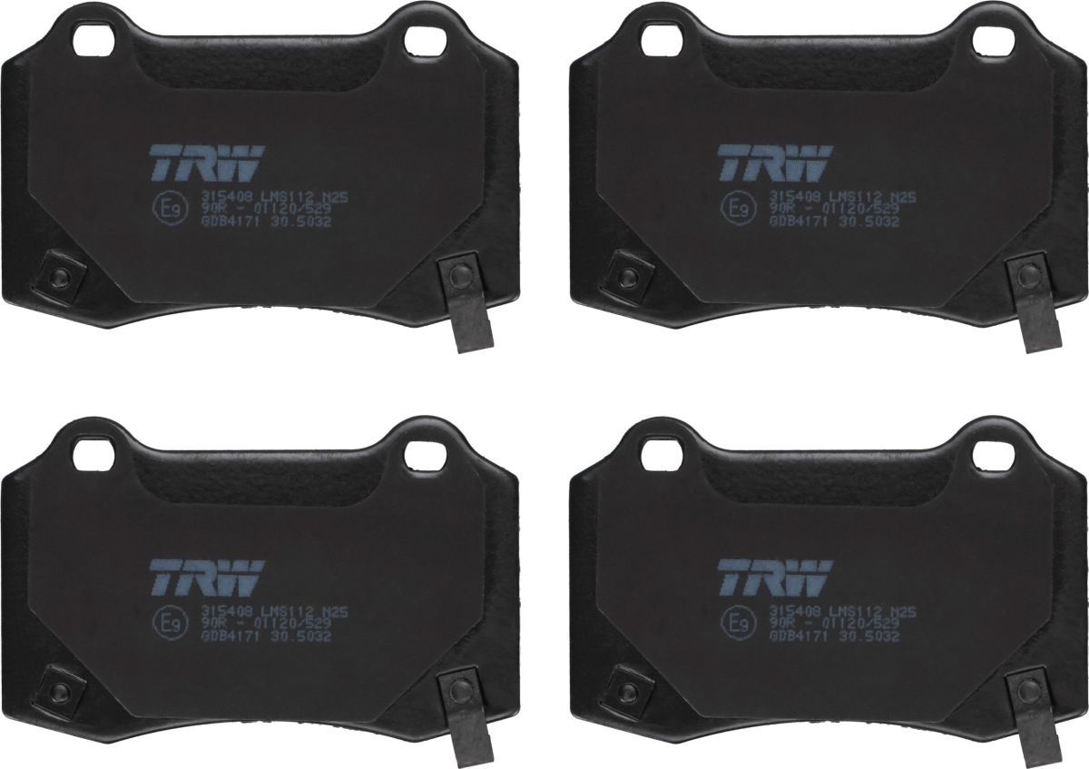 Комплект гальмівних колодок задн , CHEVROLET CAMARO, CHRYSLER 300C, DODGE CHALLENGER, CHARGER, HYUNDAI GENESIS, JEEP GRAND CHEROKEE, GRAND CHEROKEE II, GRAND CHEROKEE III 2.0-Electric 04.99- фото 2