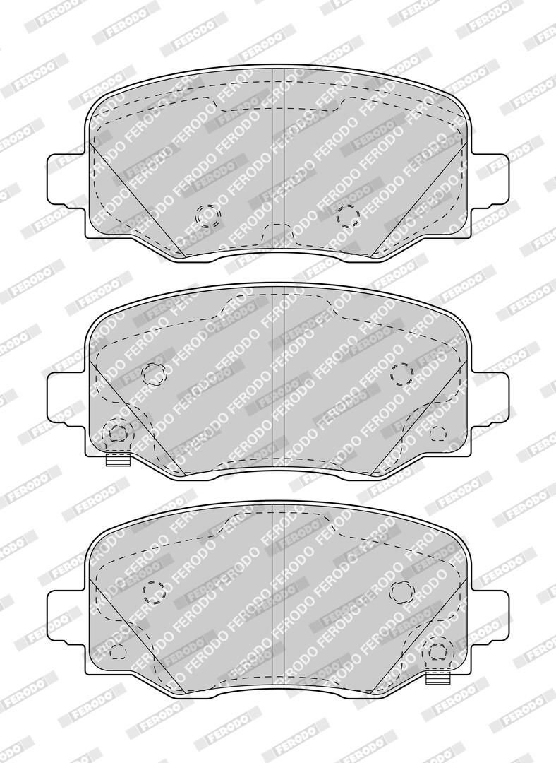 Комплект гальмівних колодок задн , ALFA ROMEO TONALE, FIAT 500X, JEEP COMPASS, RENEGADE 1.0-2.4 07.14- фото 3