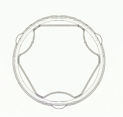 Пильовик ШРКШ гумовий + мастило INFINITI FX SPIDAN (22983) Spidan фото 4