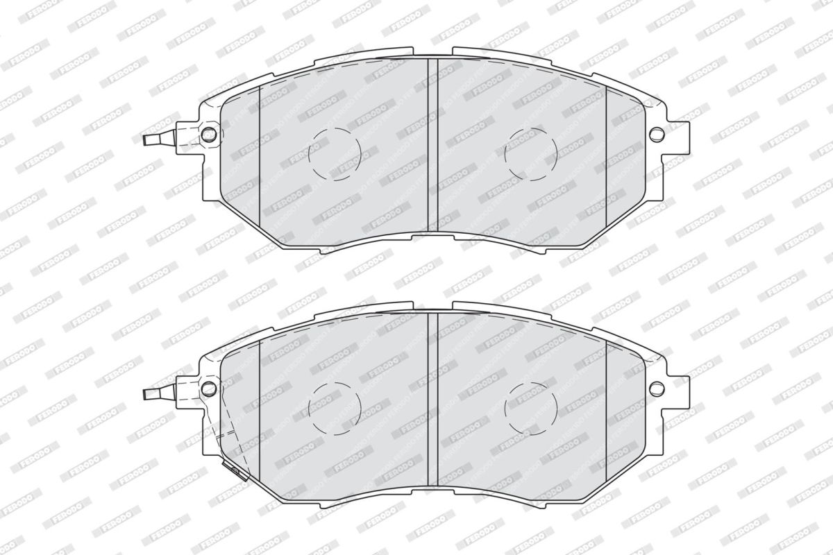 Колодки гальмівні дискові SUBARU OUTBACK (BS) 2.5 2014.10- FERODO (FDB1984) Ferodo фото 5