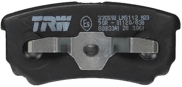 Комплект гальмівних колодок задн (з комплектуючими), CHRYSLER 200, SEBRING, JEEP COMPASS, PATRIOT, MITSUBISHI LANCER CARGO, LANCER VII, LANCER VIII, OUTLANDER I 1.3-3.6ALK 06.00- фото 7