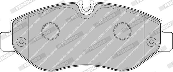 Колодки гальмівні дискові MB VITO / MIXTO ФУРГОН (W639) 2.2 2003.08- FERODO (FVR1778) Ferodo фото 6