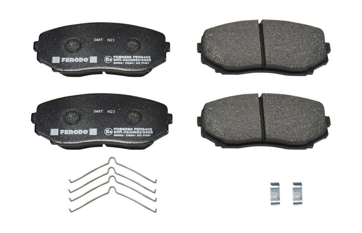Комплект гальмівних колодок передн , MAZDA CX-7, CX-9, MITSUBISHI ECLIPSE CROSS, GRANDIS, L200 / TRITON, OUTLANDER III, PAJERO PININ I 1.5-3.7 10.99- фото 2