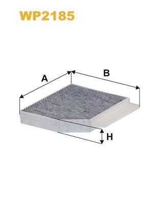 Фільтр салону MB C-class (W205) 14-/E-class (W213) 16- (вугільний) WIX Filters фото 7