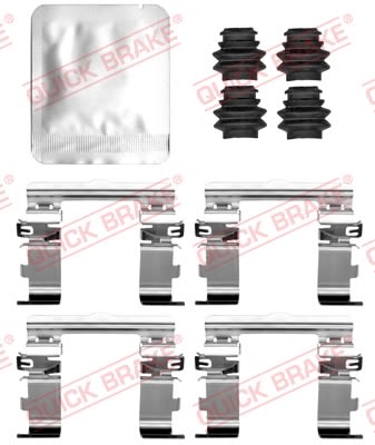 Планка супорта (переднього) прижимна (к-кт) Hyundai Ioniq 5/Kia EV6 21- Quick Brake фото 8