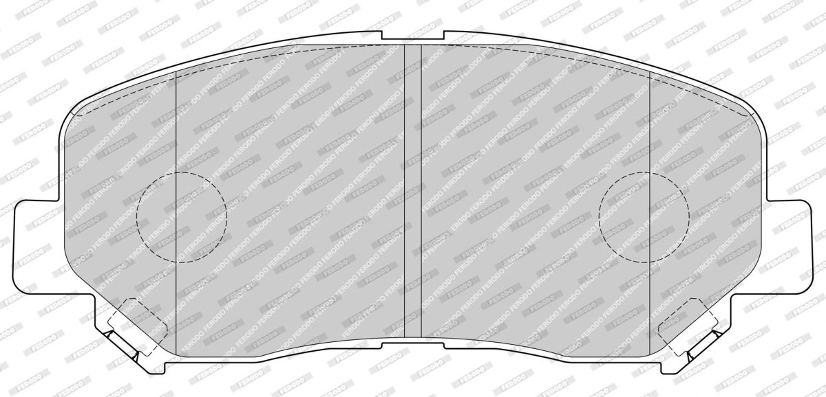 Колодки гальмівні дискові MAZDA CX-5 (KE, GH) 2.5 2011.11-2017.02 FERODO (FDB4357) Ferodo фото 5