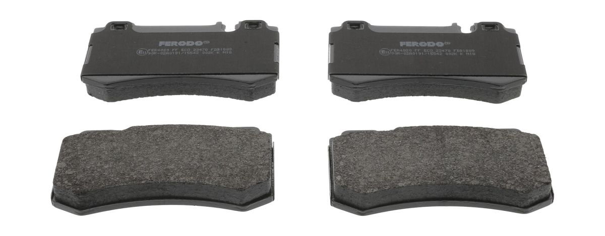 Колодки гальмівні дискові MB S-CLASS (W221) 5.5 2005.09-2013.12 FERODO (FDB1809) Ferodo фото 4