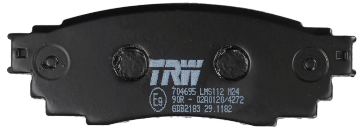 Комплект гальмівних колодок задн , LEXUS ES, RX, UX, TOYOTA C-HR, CAMRY, PRIUS, RAV 4 V, YARIS CROSS 1.2-3.5H 10.15- фото 6