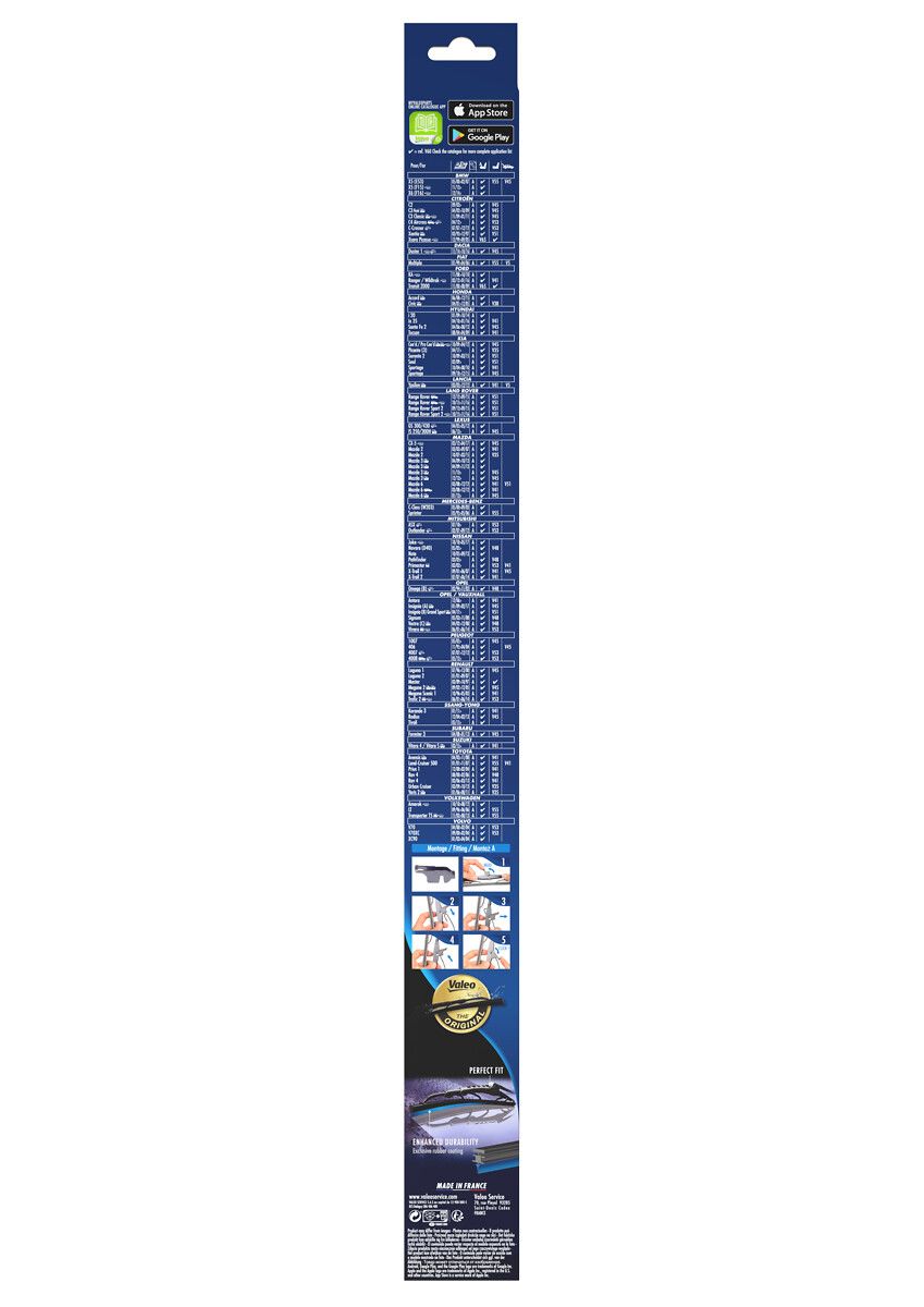 Щітка склоочисника КАРКАСНИЙ SILENCIO®/600 MM/V60 VALEO (574125) Valeo фото 9