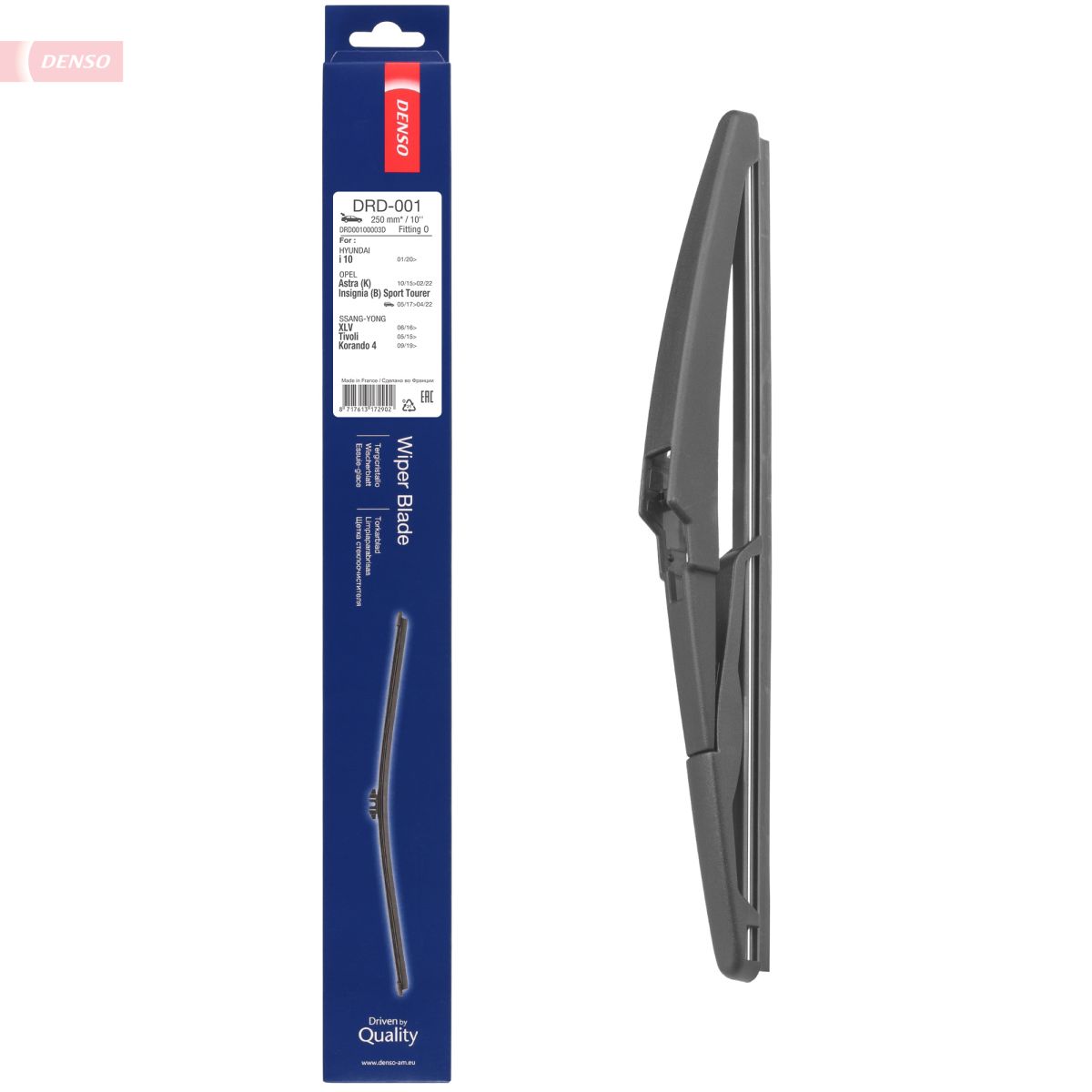 Щітка склоочисника ПЛАСТИКОВИЙ / 250 MM DENSO (DRD-001) Denso фото 5