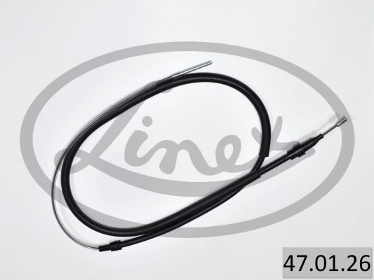 Трос ручника (задній) VW Passat 1.9/2.0/2.8 94-97 (1720/1030мм) Linex фото 6